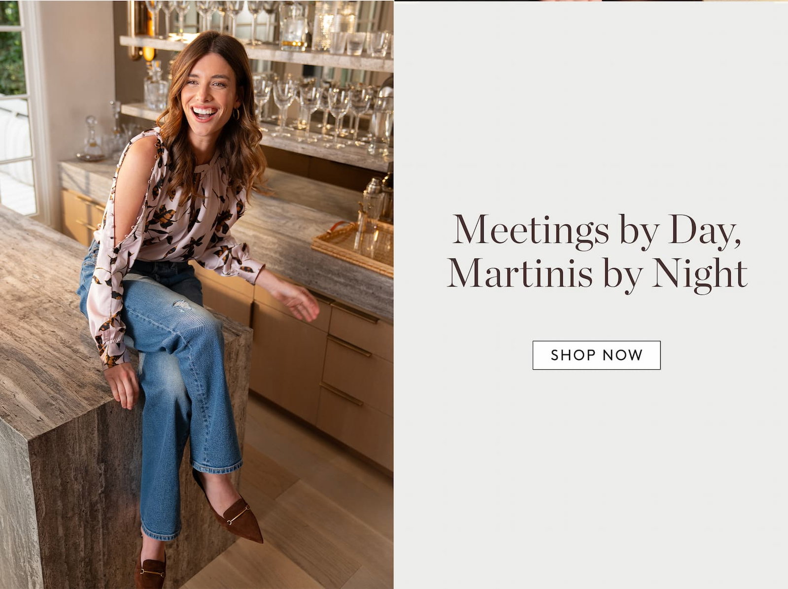 Meetings by Day, Martinis by Night