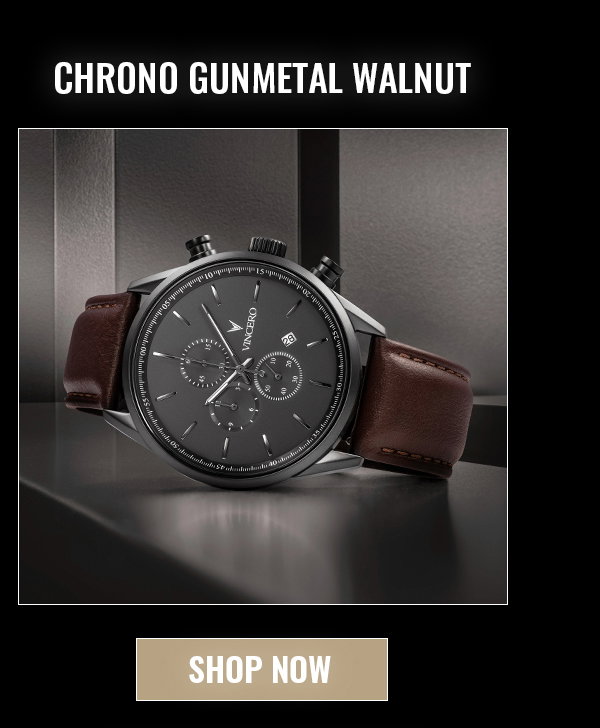 CHRONO GUNMETAL WALNUT SHOP NOW