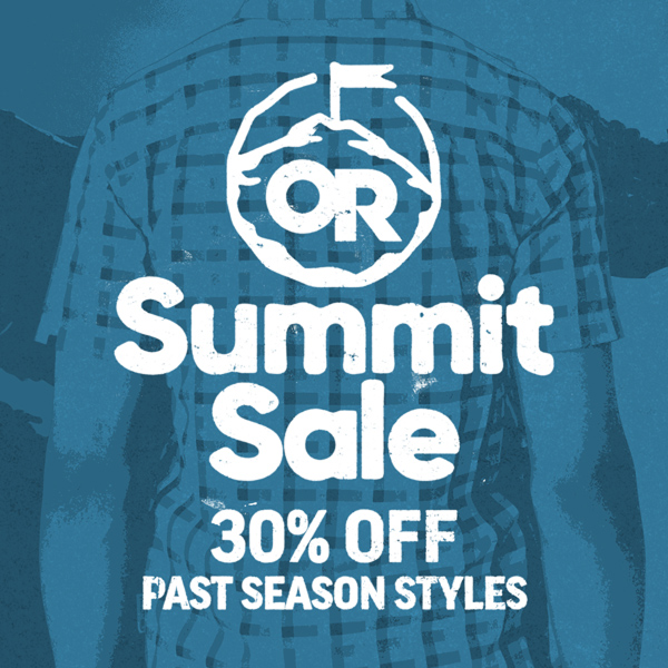 Shop the OR Summit Sale and save 30% on past season styles. 