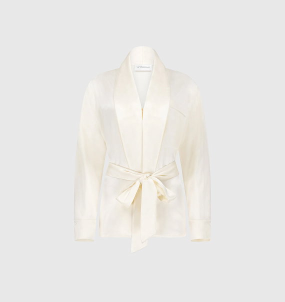 Alba Blouse In Ivory