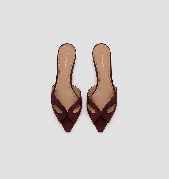 Harlow Mask Mule 55 Satin