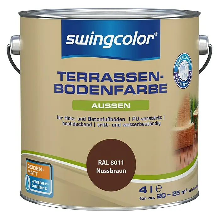 Terrassenbodenfarbe RAL 8011