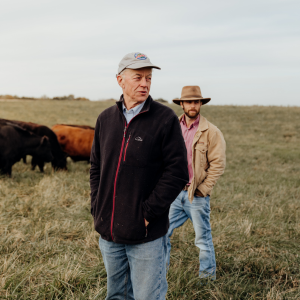 John & Johnny Wood on the Farm