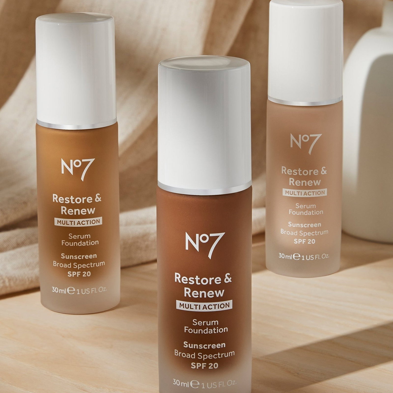 No7 Lift & Luminate Triple Action Serum Foundation