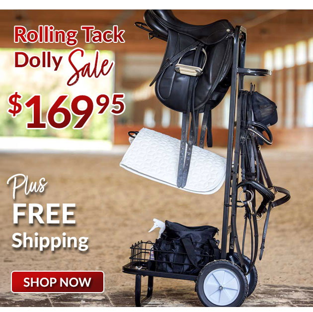 Rolling saddle rack dolly sale plus free shipping