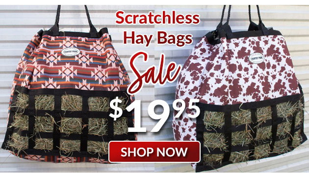 Scratchless hay bag sale