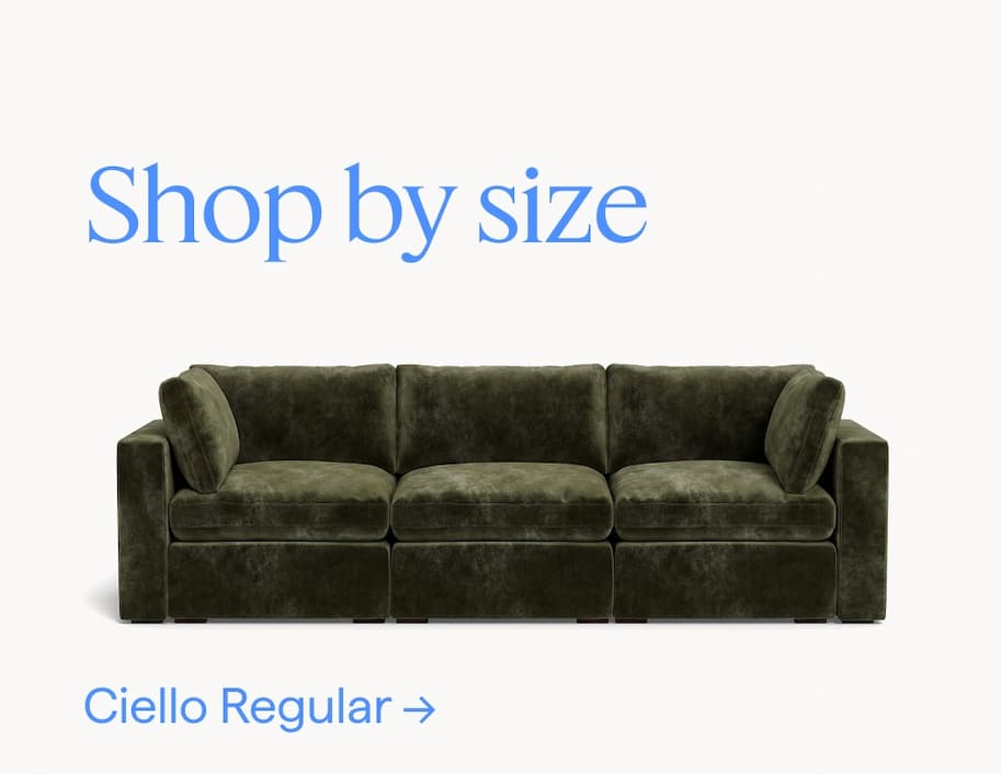 Shop by size. Ciello Regular.