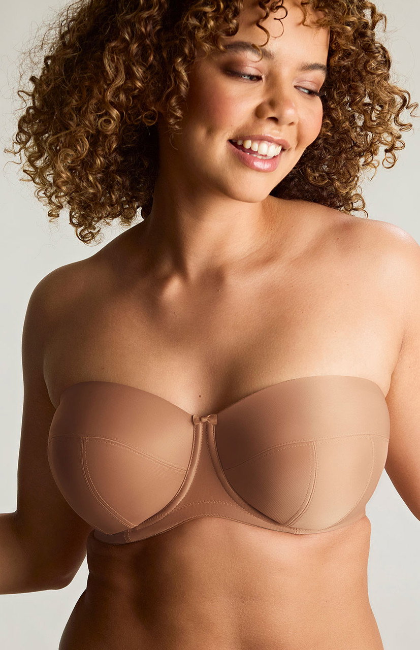 Alice Balcony Strapless Bra - Honey