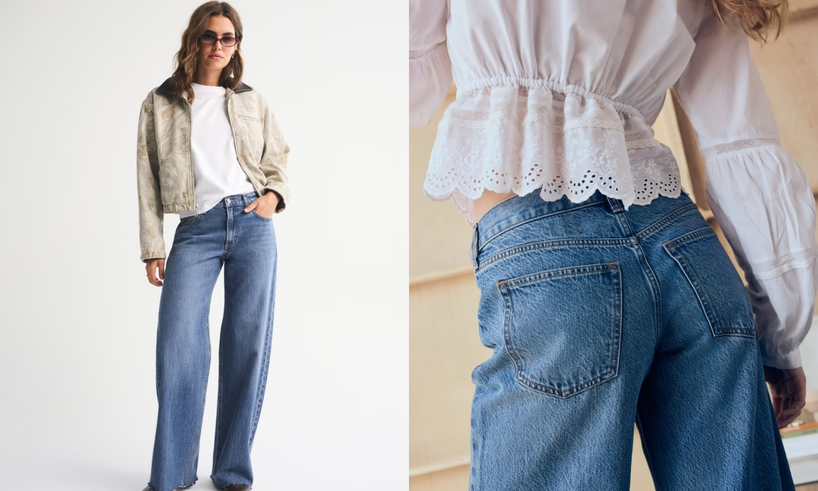Low-Rise Ultra-Loose Jean
