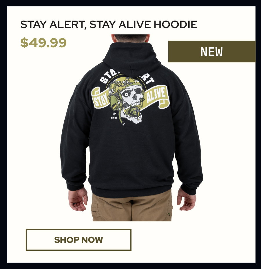 Stay Alert Stay Alive Hoodie