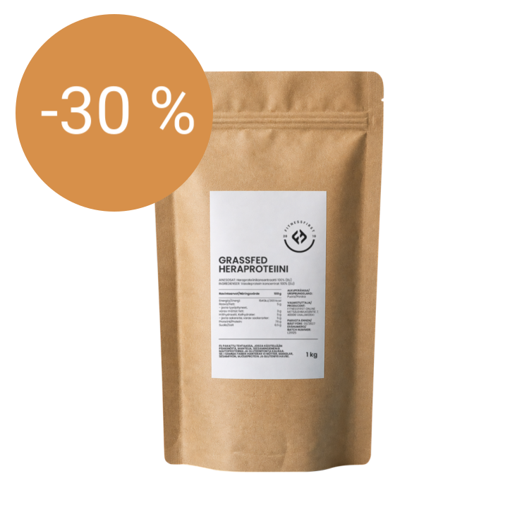 Image of Grassfed heraproteiini maustamaton 1 kg