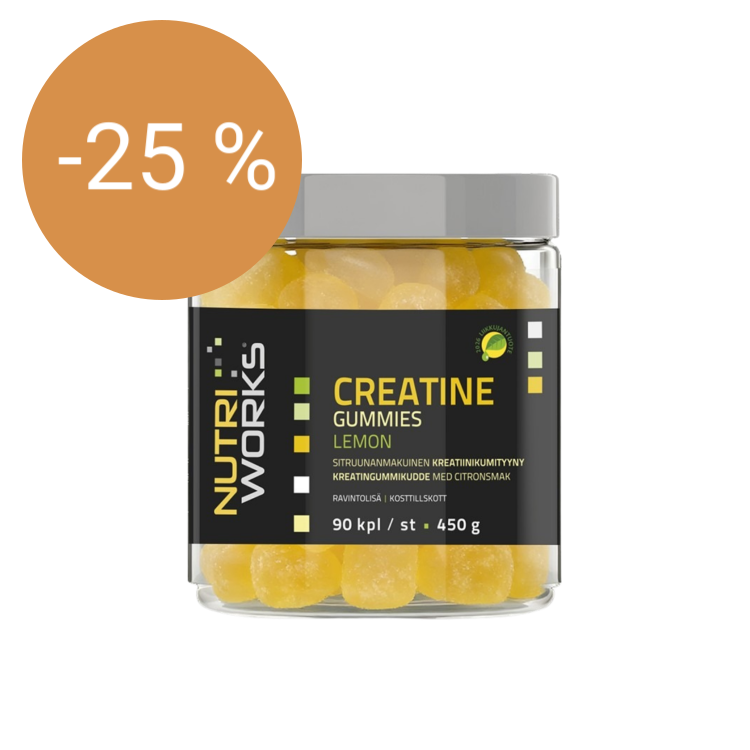 Image of NutriWorks Creatine Gummies, 90kpl