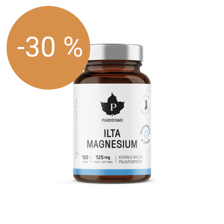 Image of Ilta magnesium, 120 kaps