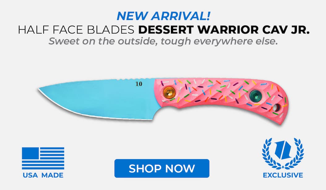 Half Face Blades Dessert Warrior Cav Jr.