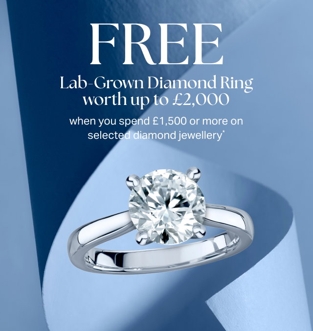 FREE LAB-GROWN DIAMOND RING WORTH UP TO £2,000
