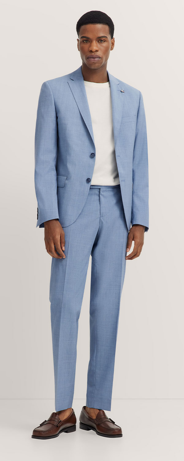 Mix & Match Sakko hellblau