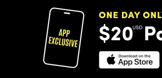 App Exclusive | One Day Only! | $20USD Panty 5-Packs* | Download on the App Store >