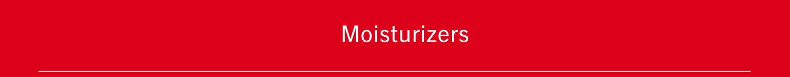 Moisturizers