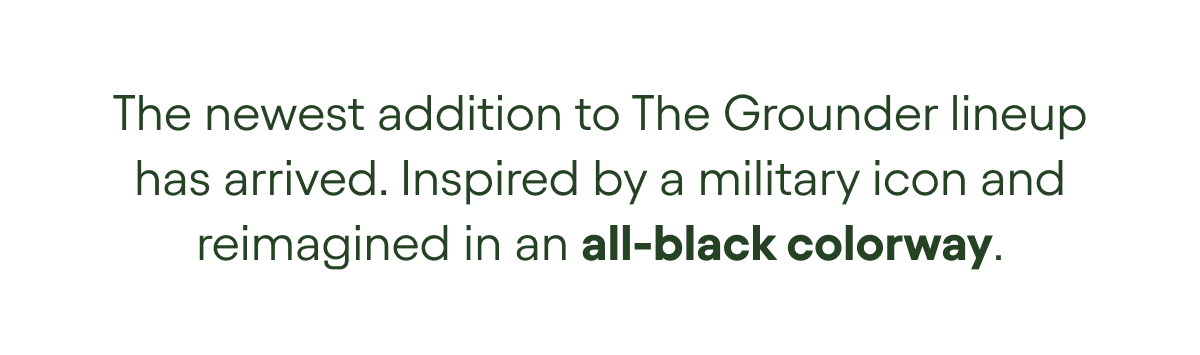 Shop The Grounder