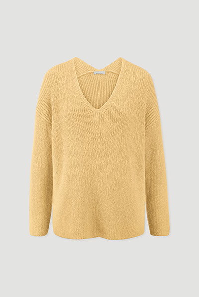 Strick Pullover Relaxed aus reinem Alpaka