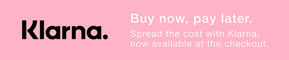 Buy now, pay later. Spread the cost with Klarna, now available at the checkout.