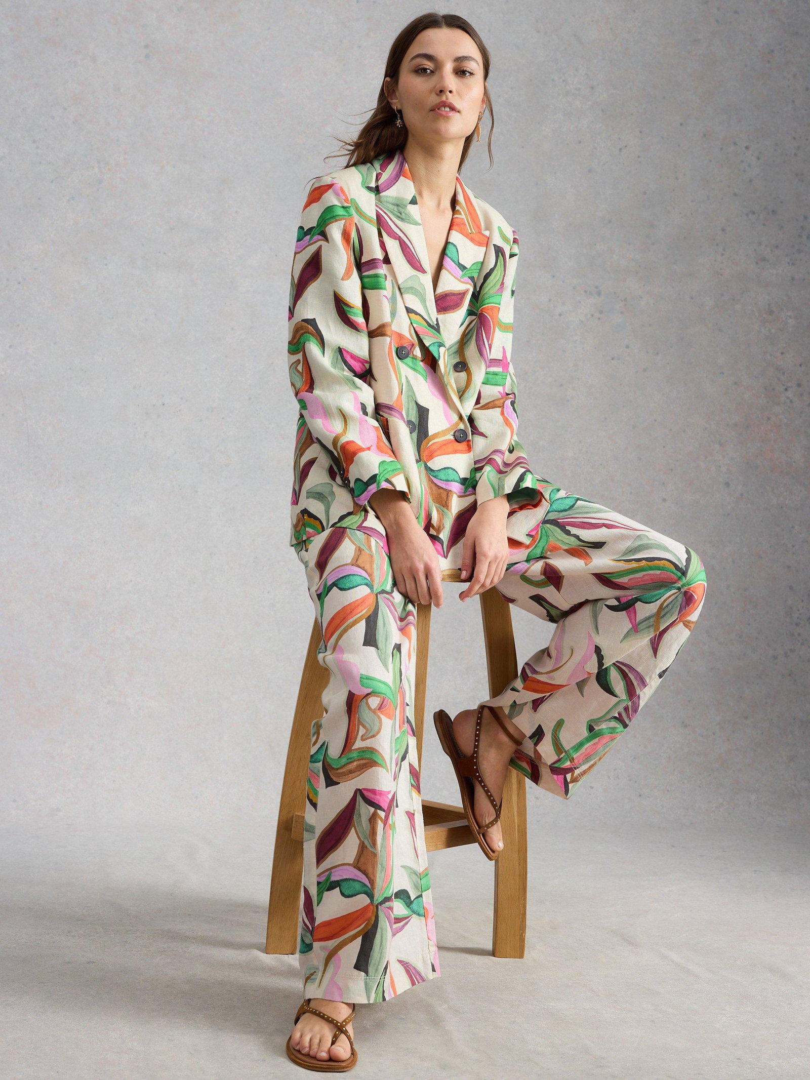 Shop Sasha Linen Blazer