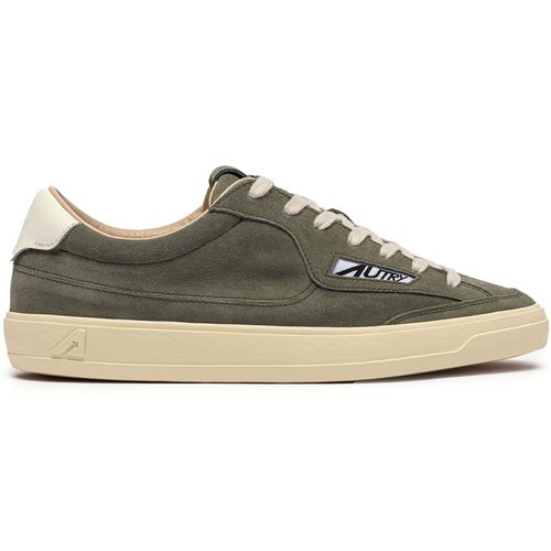 Autry Windscape Low Suede Sneakers - Green