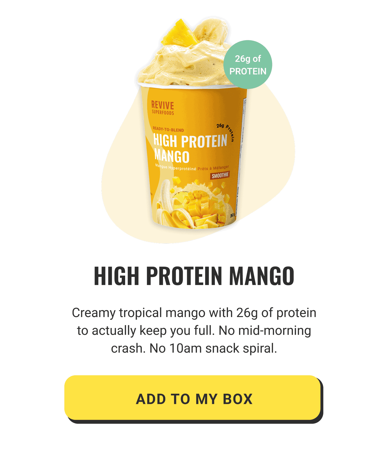 High Protein Mango