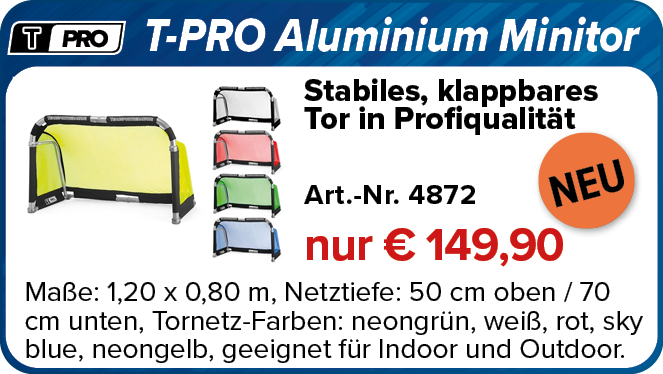 NEU! T-PRO Aluminium Minitor