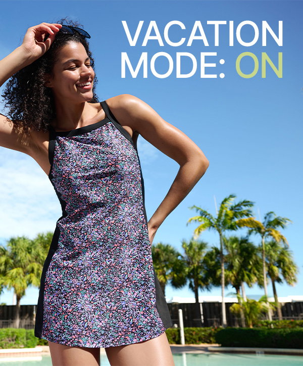 vacation mode: on - 50% off - shop now