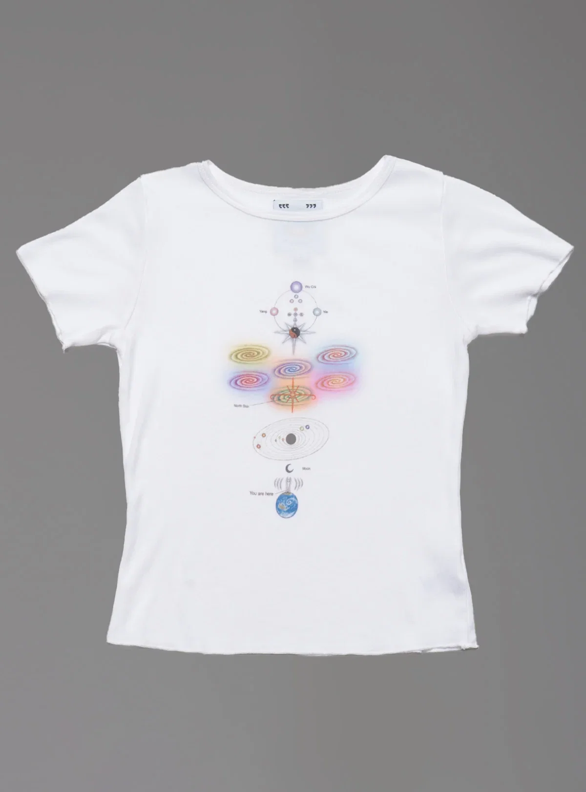 You Are Here Baby Tee