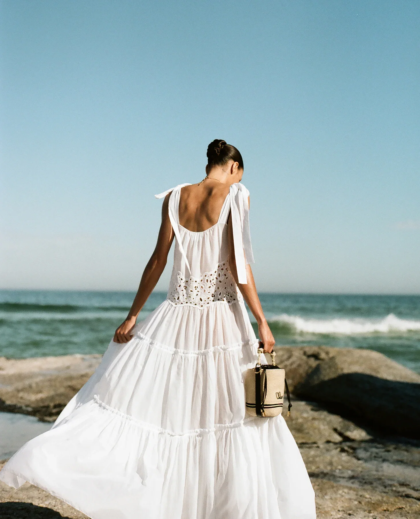 MAURIA wears CHLOÉ
