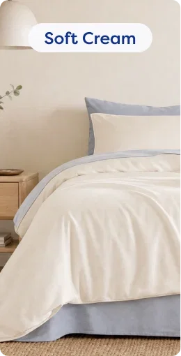 Bamboo Bedding - Soft Cream