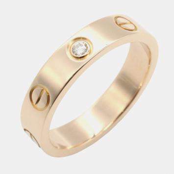 Love 18K Rose Gold, Diamond Ri