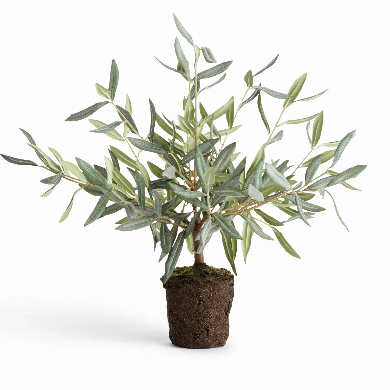 Image of Olive Tree 17.5in Drop-In Faux Plant