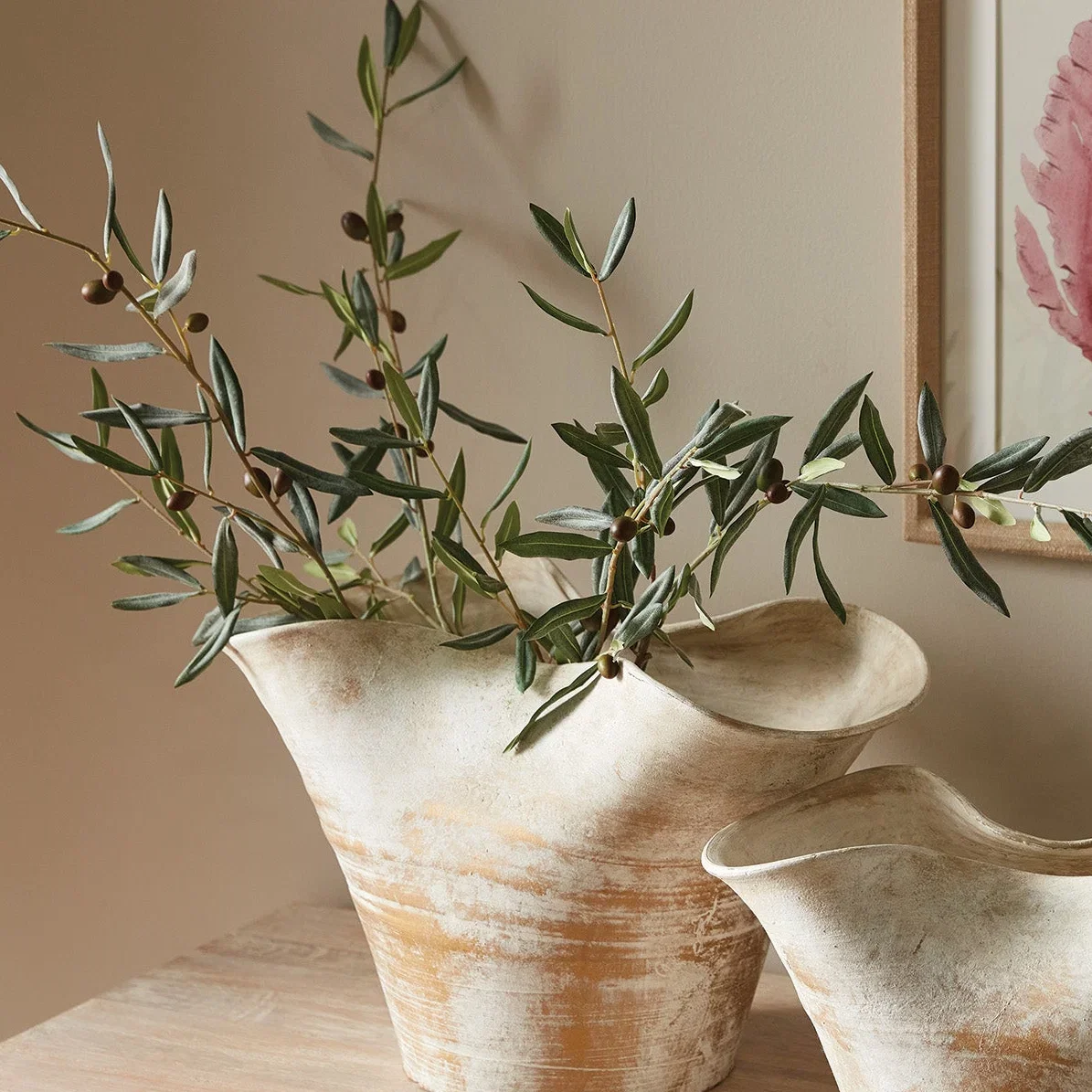 Image of Olive 30in Faux Stem Set of 4