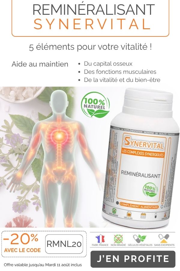 -20% sur le complexe Erection Plus Synervital !