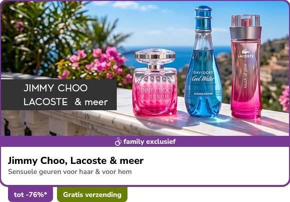 Shop Jimmy Choo, Lacoste & meer
