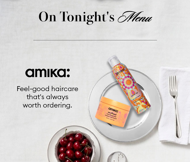 Amika shampoo and hair mask featured as feel-good haircare worth adding to your routine.