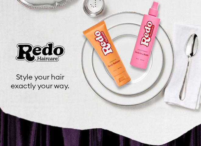 Redo Haircare styling products designed to help you style your hair your way.