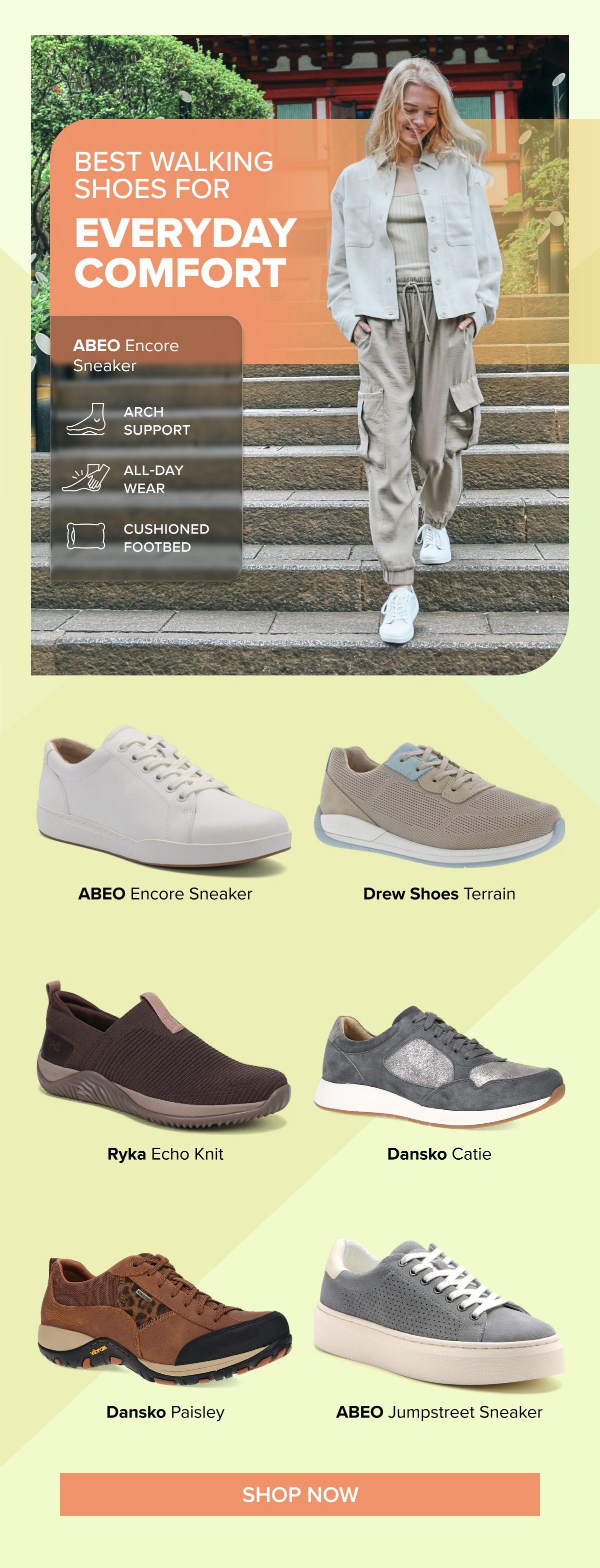 Best Walking Shoes for Everyday Comfort