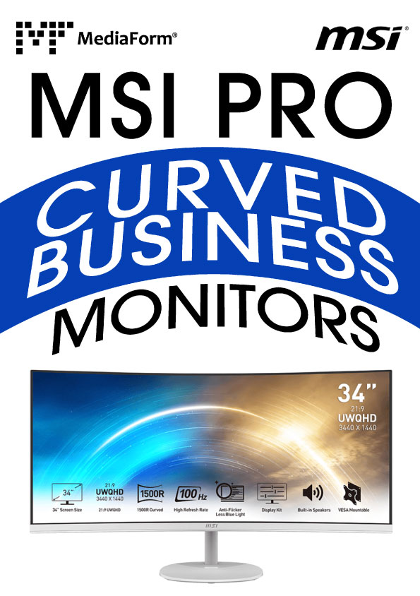 MSI Pro Curved Business Monitors