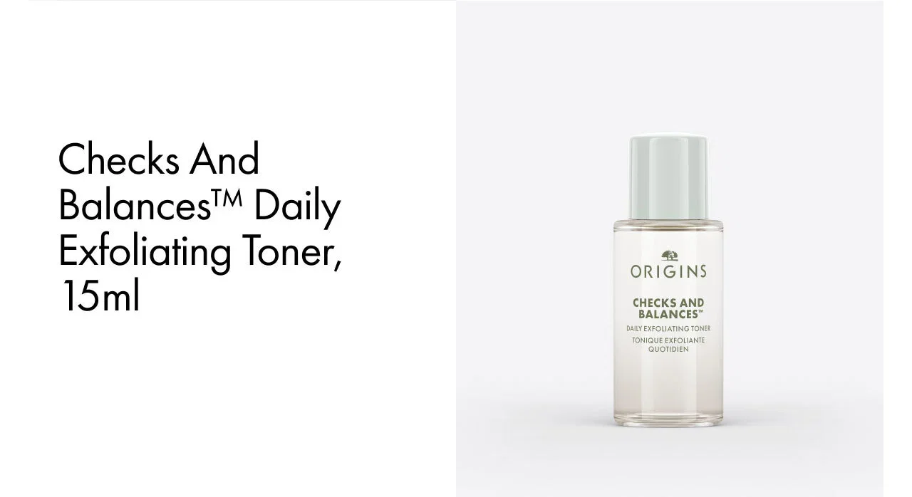 Checks and Balances™ Daily Exfoliating Toner, 15ml