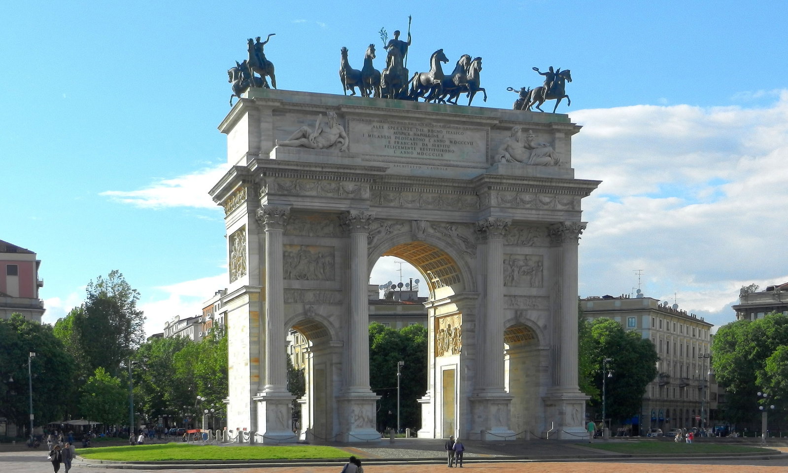 La Milano napoleonica, dall'Arco della Pace a Brera
