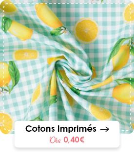 Cotons Imprimés: Dès 0,40€