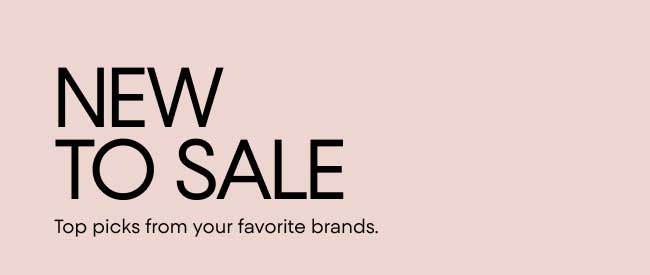 New to Sale