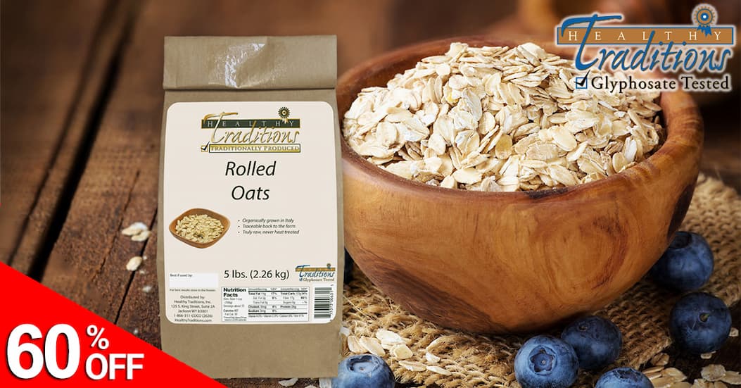 60% OFF Rolled Oats