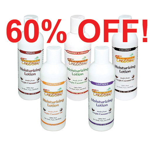 Moisturizing Lotions with Virgin Coconut Oil