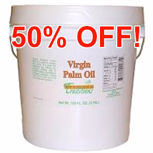 Image of Virgin Palm Oil - 128 FL oz. - 1 Gallon