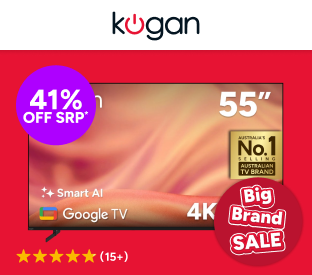 Kogan 55" LED 4K Smart AI Google TV Product Image